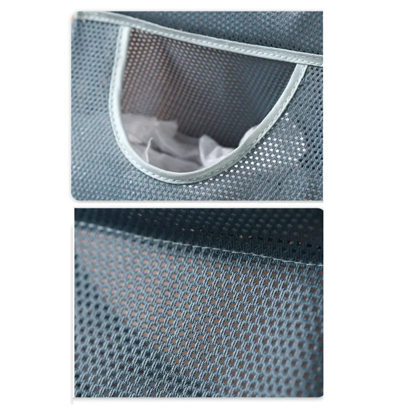 Garbage Bag Storage Box For Plastic Bag Wall Hanging Bag Washable Mesh Storage Bags Plastic Bag Holder Dispenser Kitchen Tools