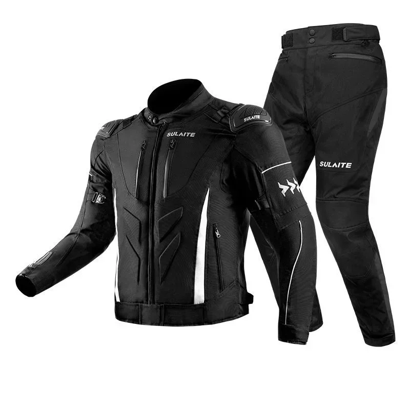 

Motorcycle Jacket Riding Suit Machine Suit Men'S Riding Suit Full Set Of Equipment Fall-Proof Waterproof Windproof Four Seasons