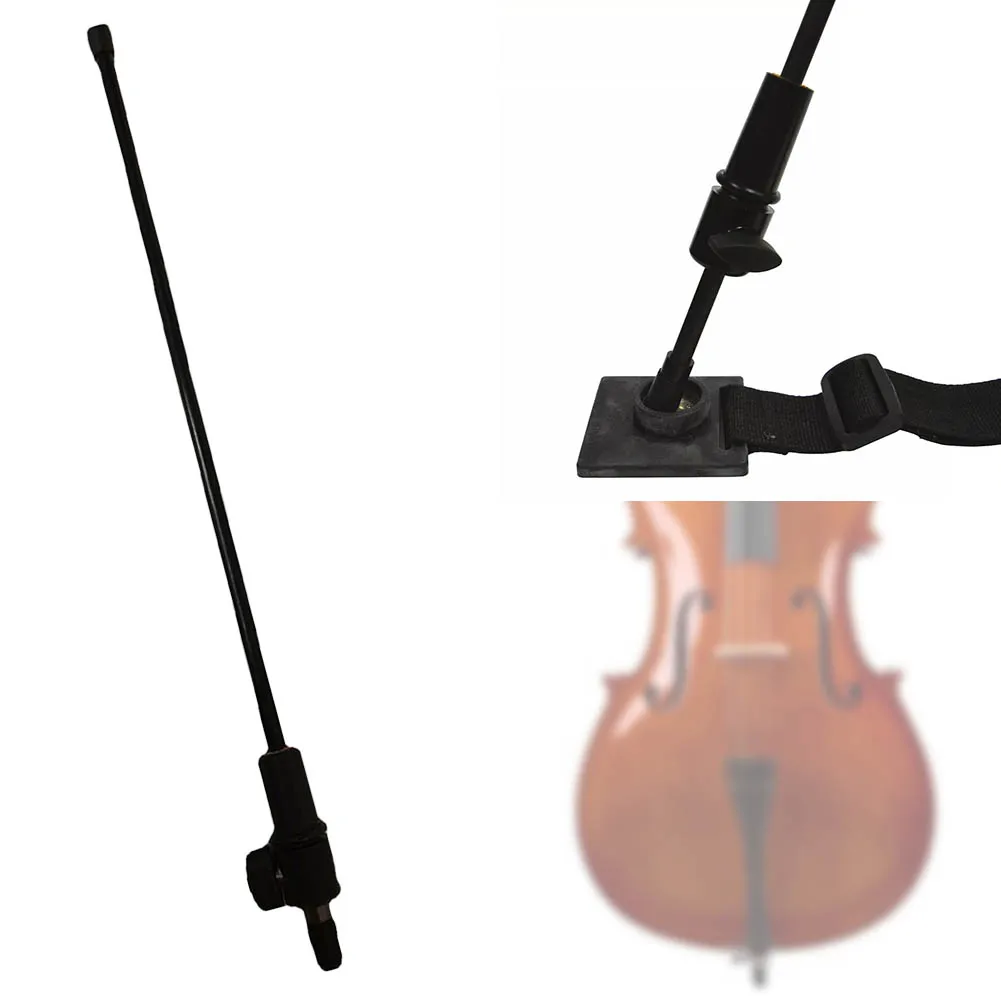 Untuk 4 ukuran bagian Cello serat karbon 51mm Enhanced Playability Cello Endpin serbaguna kompatibilitas desain elegan