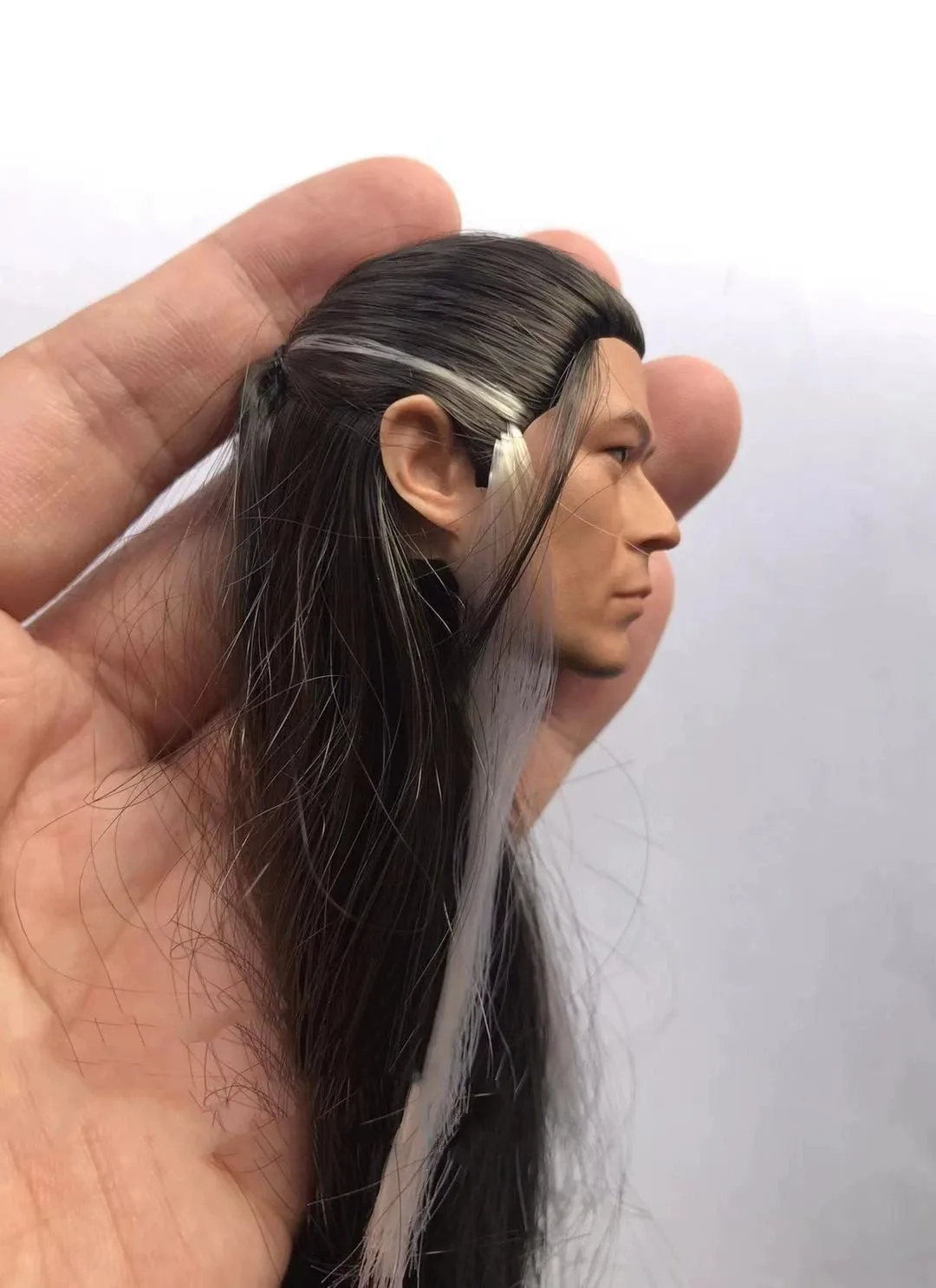 

Louis Koo мужская голова резьба посадженные волосы Ян Гуа актер солдат кукла модель 1/6 масштаб экшн-фигурка тело хобби игрушки