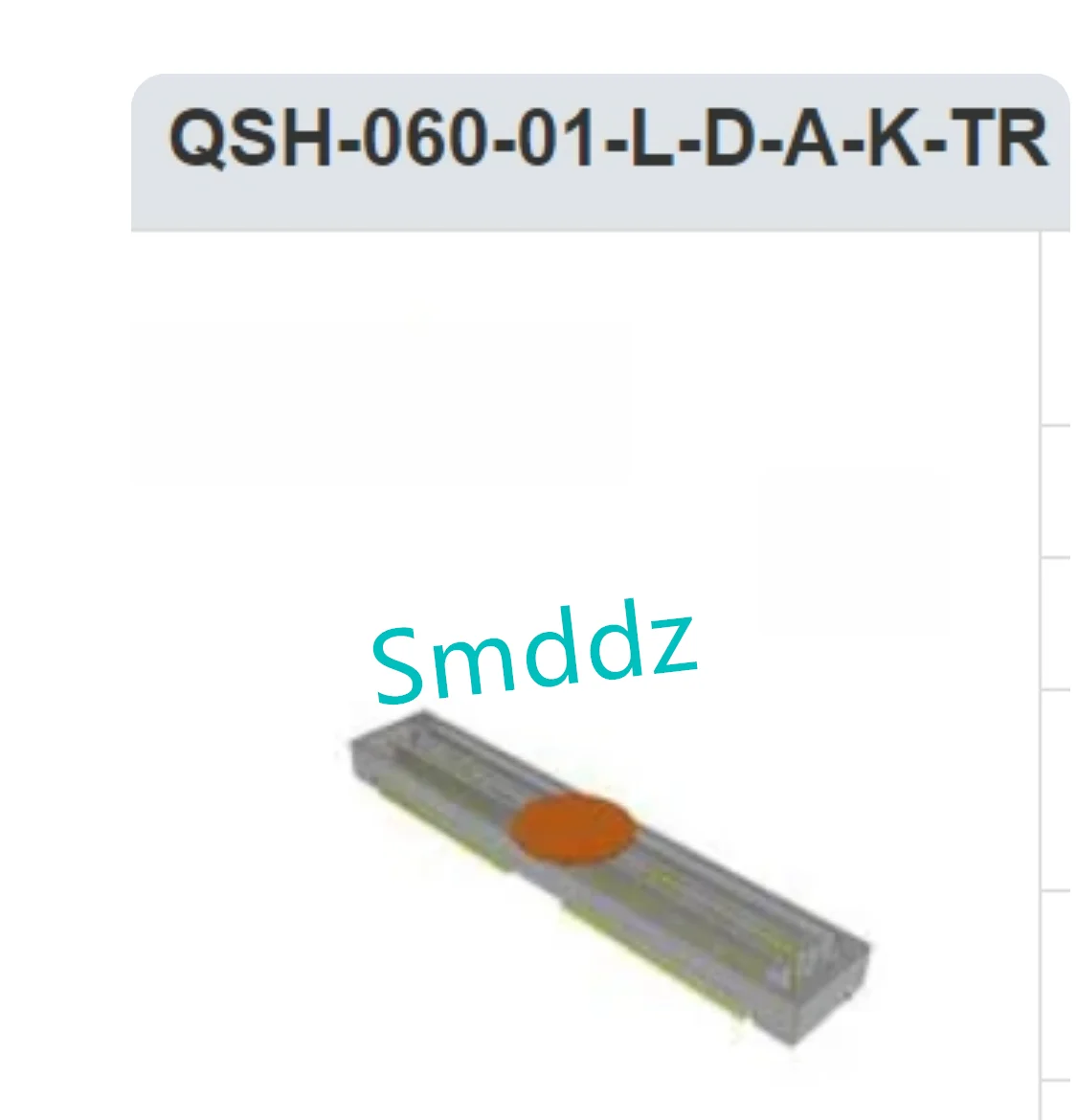1 piece, integrated circuit, board to board connector, QSH-120-01-L-D-A, 0.5mm spacing -240Pin