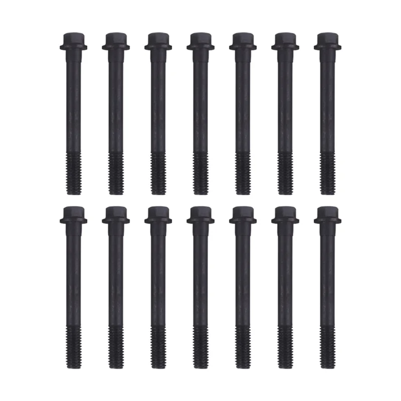 

NEW-Head Bolt Kit For SBC Small Block Chevy 350 383 400 1957-1998 Hex Head Bolts Heads 134-3601