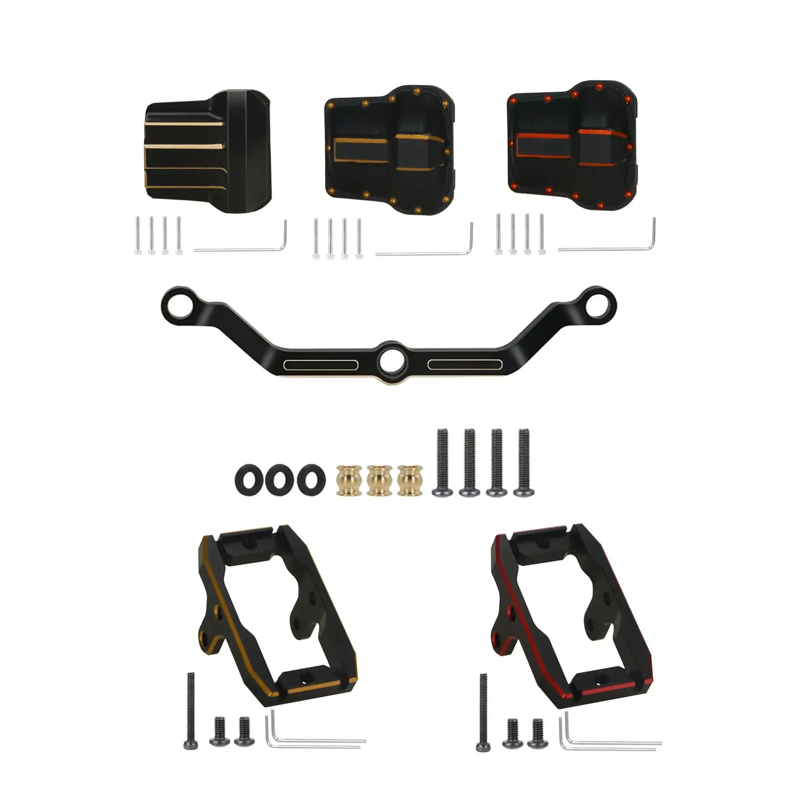 RC Car Spare Parts Durable Easy Install Accessories for 1/18 RC Car Accessories