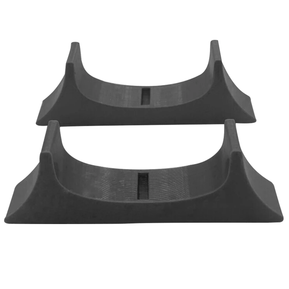 قاعدة تبريد أفقية، دعامة حامل موفرة للمساحة مع حامل تبريد بفتحات تهوية لوحدة تحكم الألعاب WII U