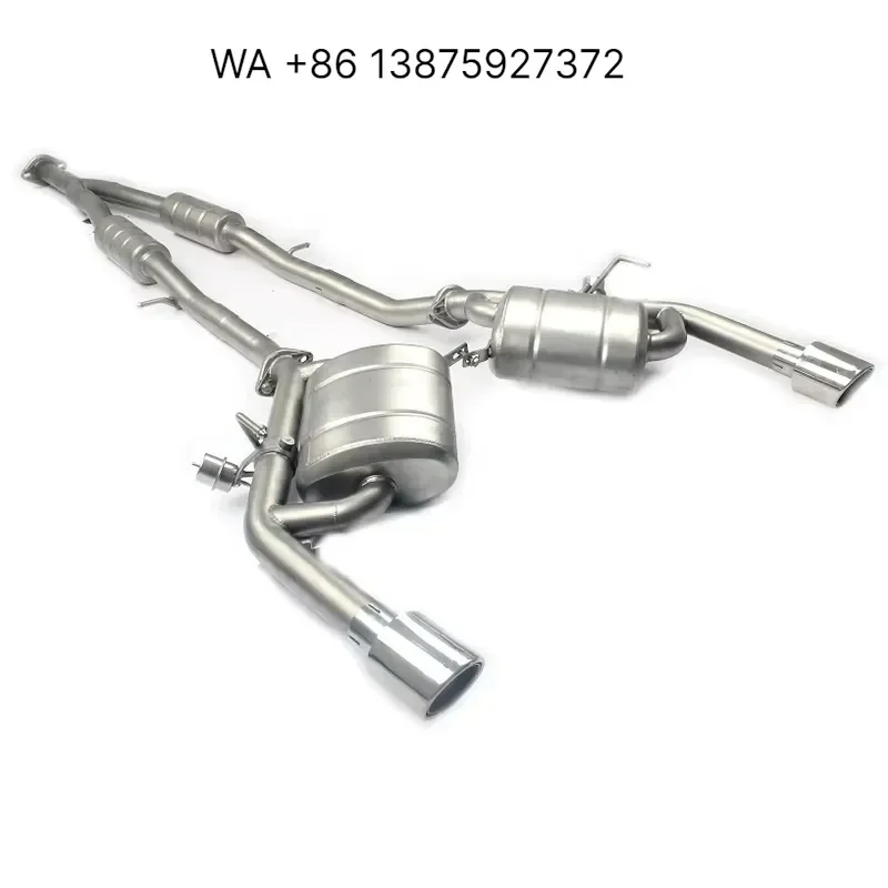 Custom Q50 Exhaust Catback for Q50 Full System for Q50 3.0T Downpipe