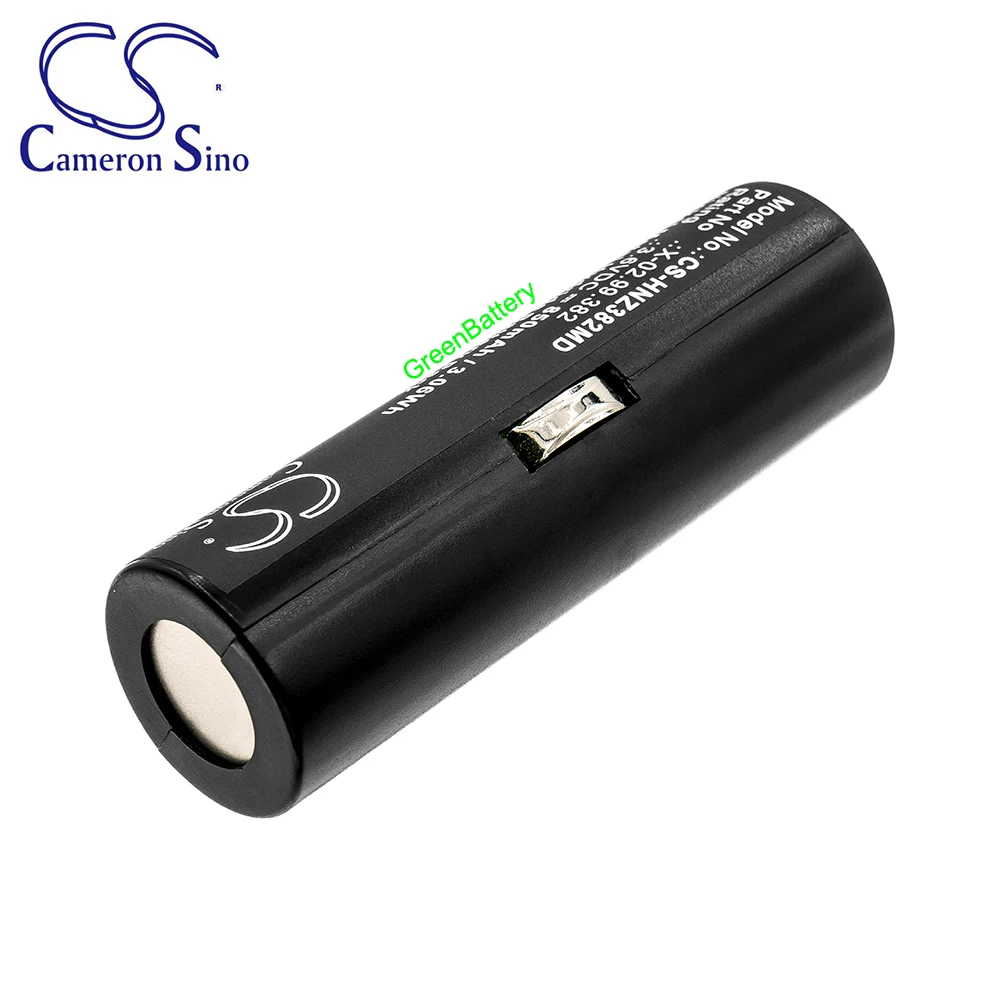 850mA/1000mAh Battery for Heine Beta Handles Ophthalmoscope Beta 200 200s Short F.O.Laryngoscope Handle for Heine Beta Handles