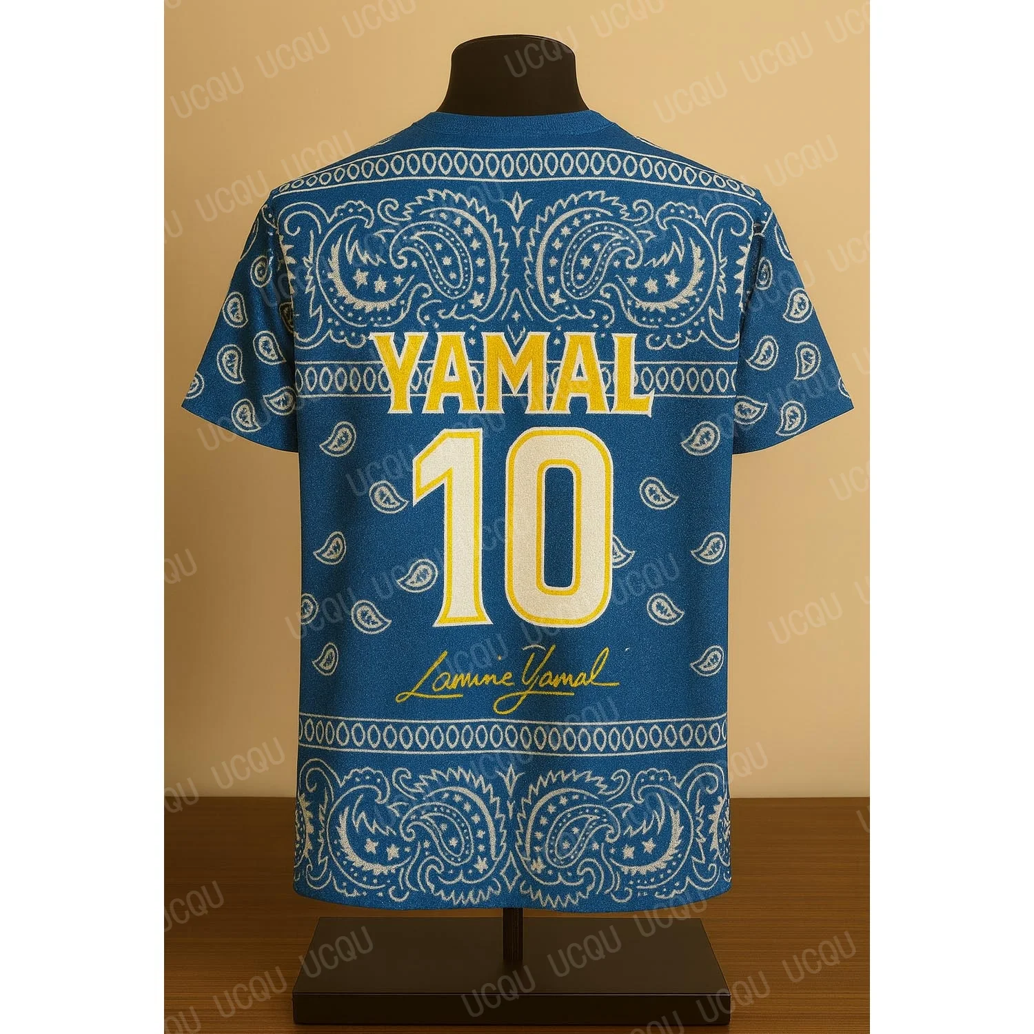 Yamal 10 Paisley Signature Edition Soccer Jersey AI Design Special Cultural Pattern Football Shirt Men’s Sportswear Training Top