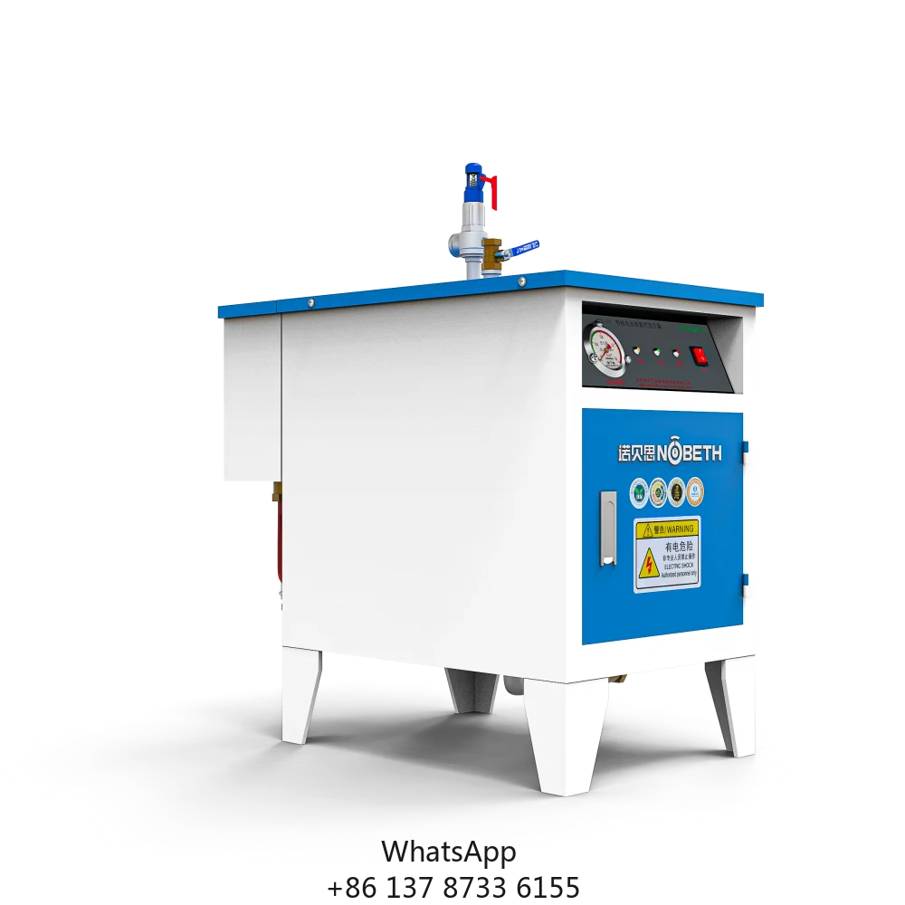 CE ISO9001 Industrial Electric Steam Boiler Vertical Water Tube 220V/380V 12kw Energy Saving