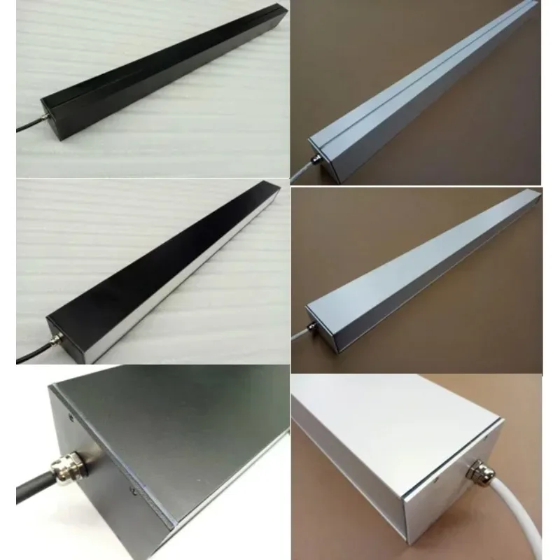 Hlinear L5075-P-W-L900 IP65 Прямой линейный линейный светильник серии уличный линейный подвесной светильник IP65 Светильник Линейная лампа для ванной комнаты