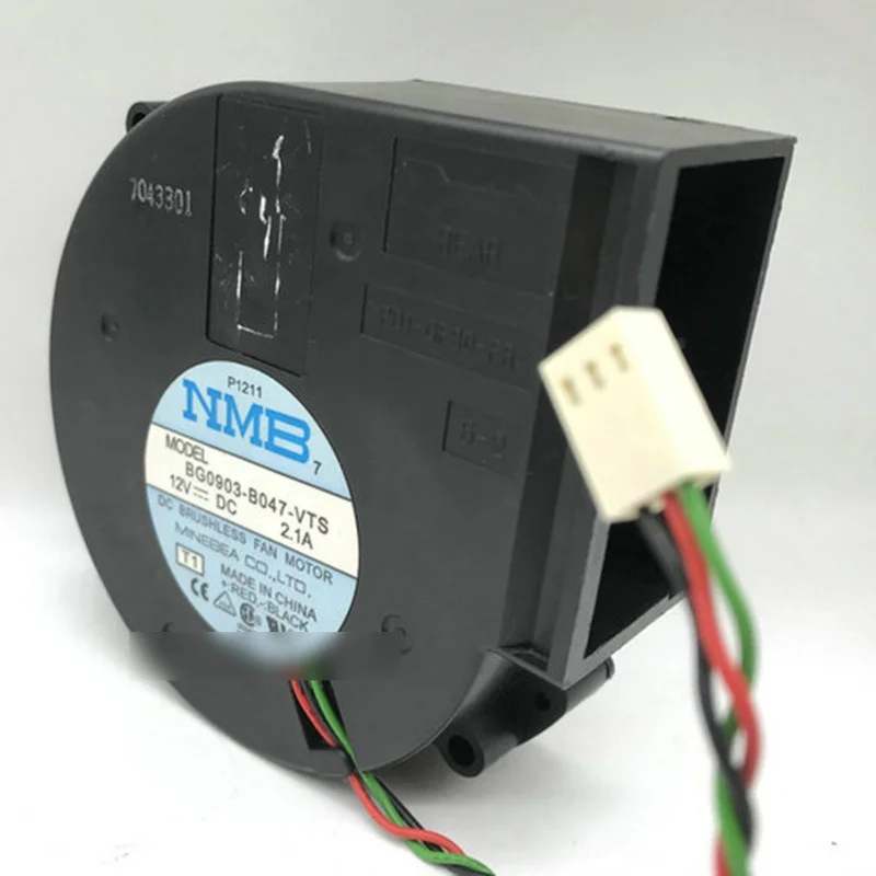M  NEW NMB 7 BG0903-B047-VTS DC 12V 2.1A 3-Wire Power Cooling Fan#QW