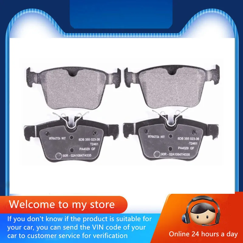 Rear Brake Pads-39015 For Volvo Xc90 Xc60 S60 S90 Awd V90 Xc40 / Auto Parts LR061385