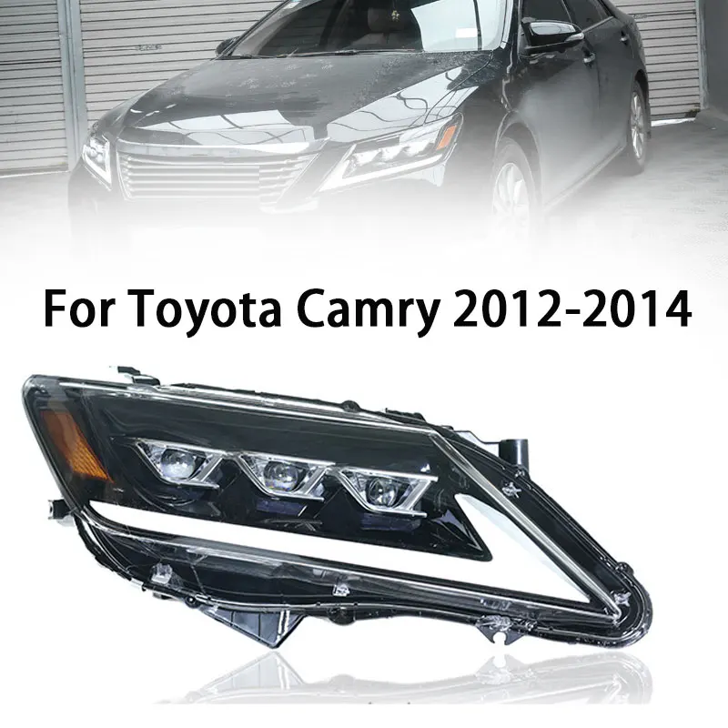 

Автомобильные фары для Toyota Camry 7-го поколения, фары 2012-2014, аксессуары для автомобиля