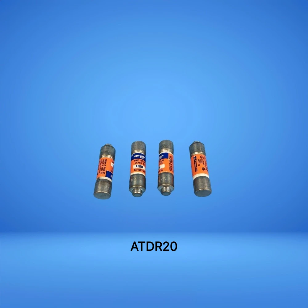 ATDR20 Class CC Time-Delay Current Limiting Cartridge Fuse 20A 600VAC 300VDC Motor PLC Circuit Protection 【10-Pack】 OEM