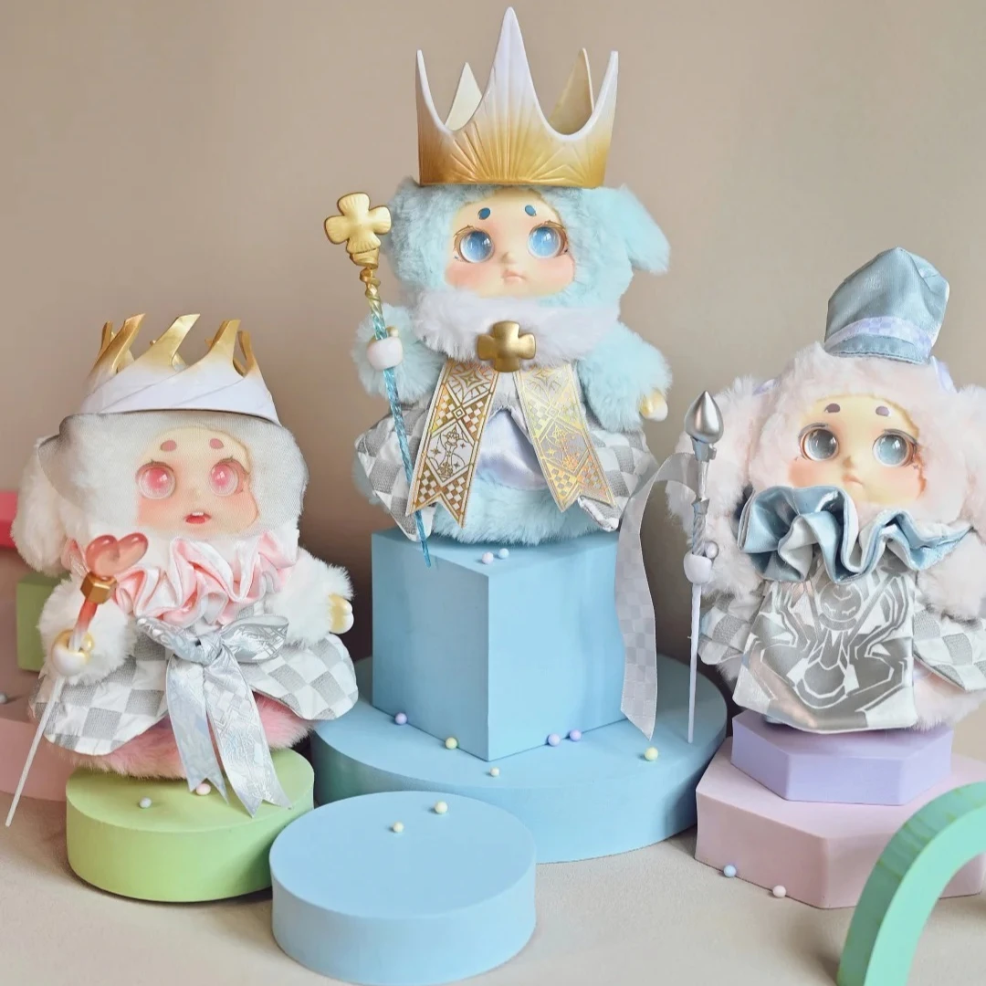 

В месте Софтполис Cino Chessino Land Series Mystery Box Cute Cino Плюшевая фигурка Сумка-сюрприз Декор Подарочная слепая коробка Игрушка