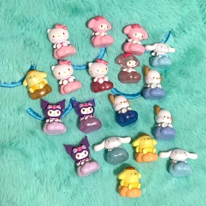 Angel Baby Series Moe Qu Dou Kitty Blind Box Moe Granules Cinnamoroll Purin Pochacco Kuromi Melody Toy Mystery Box Surprise Gift