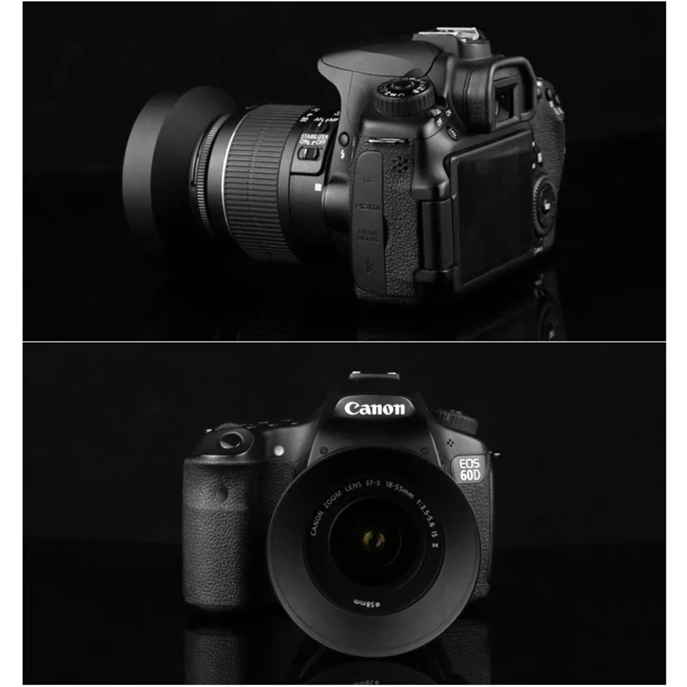 Capa de lente de metal grande angular 49mm 52mm 58mm 55mm 62mm 67mm 72mm 77mm 82mm capa de câmera para canon nikon sony