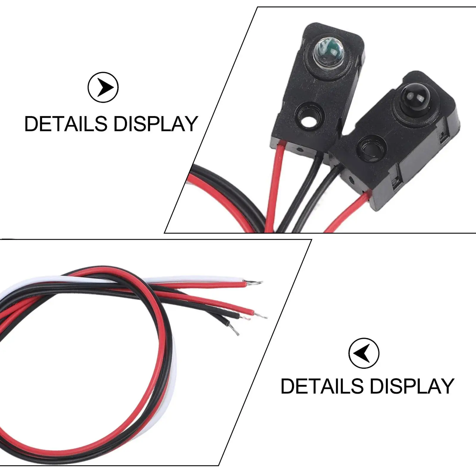 Compact Infrared Switch Infrared Photoelectric Switch Fast Response Time 2ms Indoor Use Operating Voltage DC 5V
