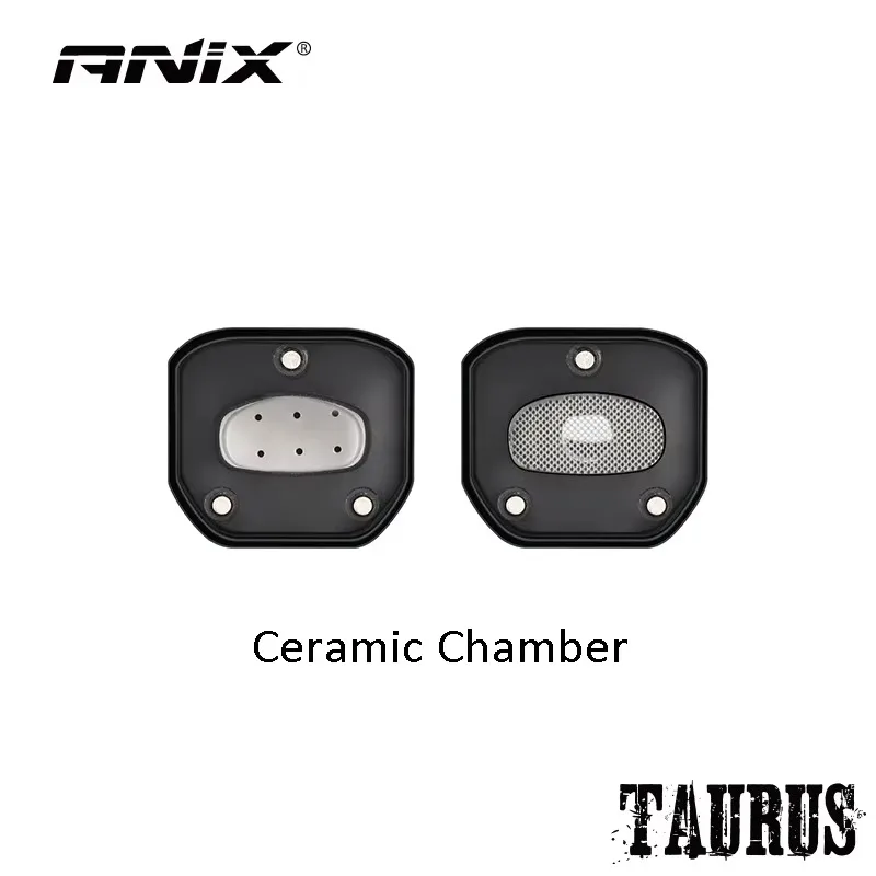 الأصلي ANIX الثور مجموعة مبخر الأعشاب الجافة 1300mah بطارية شاشة LCD نوع-C غرفة السيراميك العشبية التبغ Vape السجائر الإلكترونية