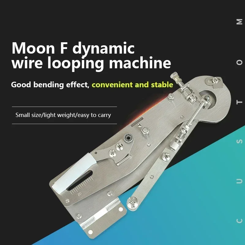 ترقية أداة مريحة سلك قوس آلة دليل آلة التدوير أجهزة من الفولاذ المقاوم للصدأ أدوات الأسلاك 1-6 سلك مربع الانحناء ماك