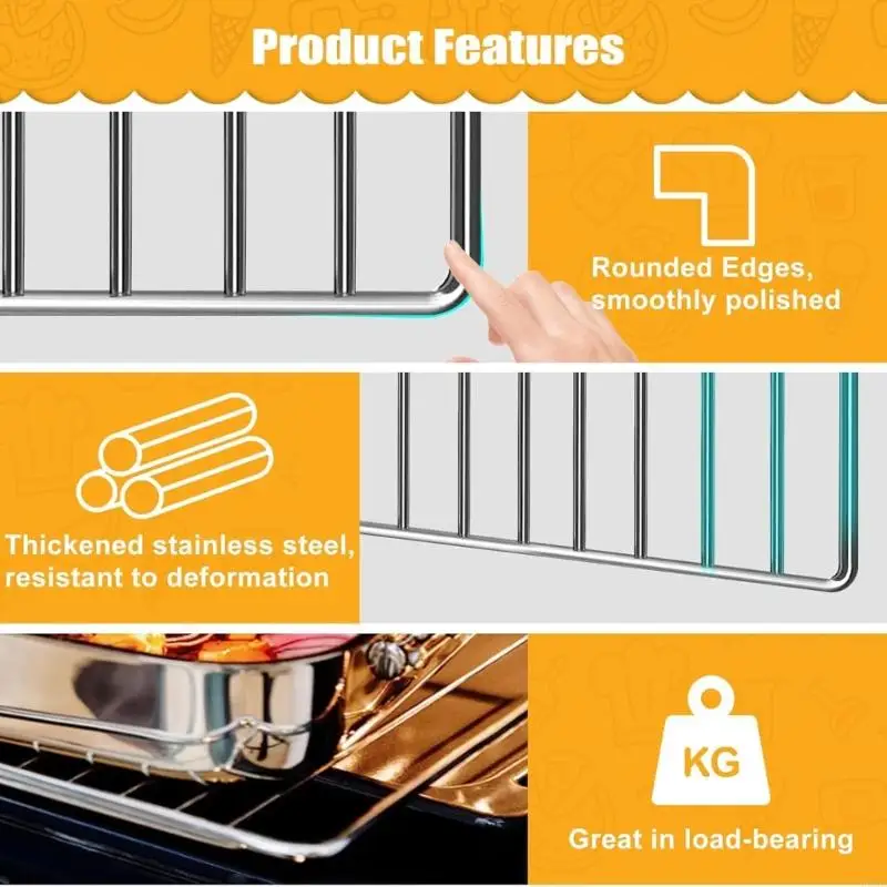 F92F Premium Oven Rack Suitable for SP101 100 Electric Cookers Easy Clean Design