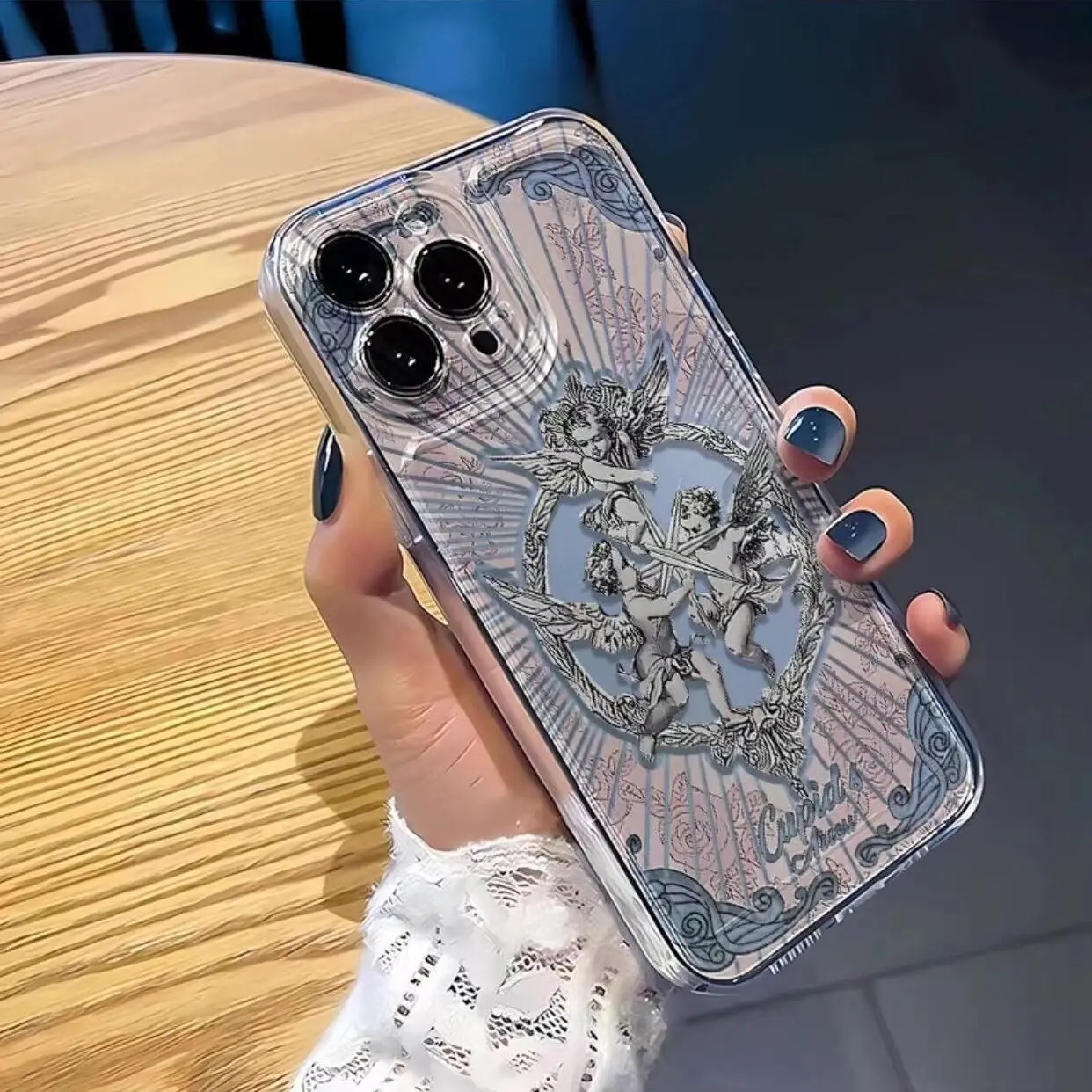 European style flowers phone case for iphone 15 pro max 14 plus 13 12 11 soft tpu cover for iphone xr xs max x 7 p 8 plus se2020