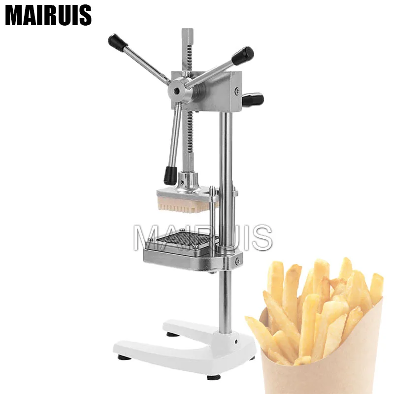 Manual Potato Slicer Potato Chips Maker Potato Cutting Machine Stainless Steel Vegetable Cutter