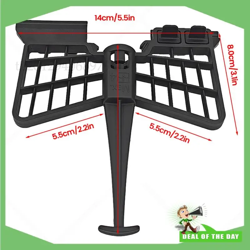 -ABPO Butterfly Stirring Rod Scraper Bar For Cecotec Mambo Models 6090, 8090, 8590, 7090 Kitchen Juicer Tool Replacement