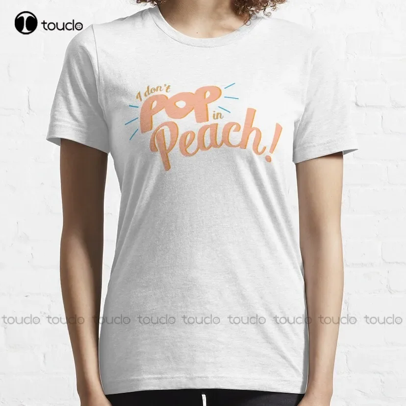 Pop In Peach - Rogelio De La Vega، جين The Virgin Inspired Design Classic T-shirt Dog Tshirt Xs-5Xl تنفس القطن الهيب هوب #2
