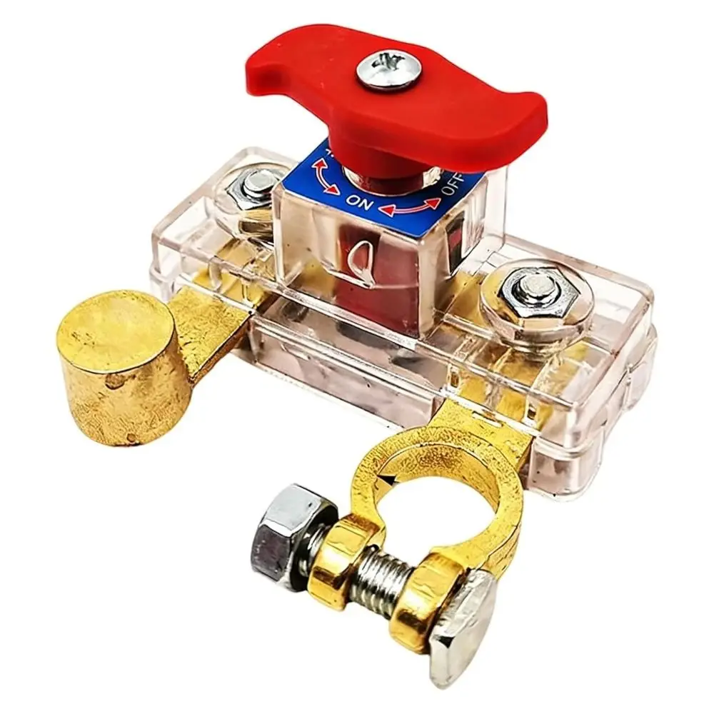 Alloy / Copper Battery Isolation Switch Quick Cut-off 12 - 24 V Battery Switch Battery Terminal Switch Protector