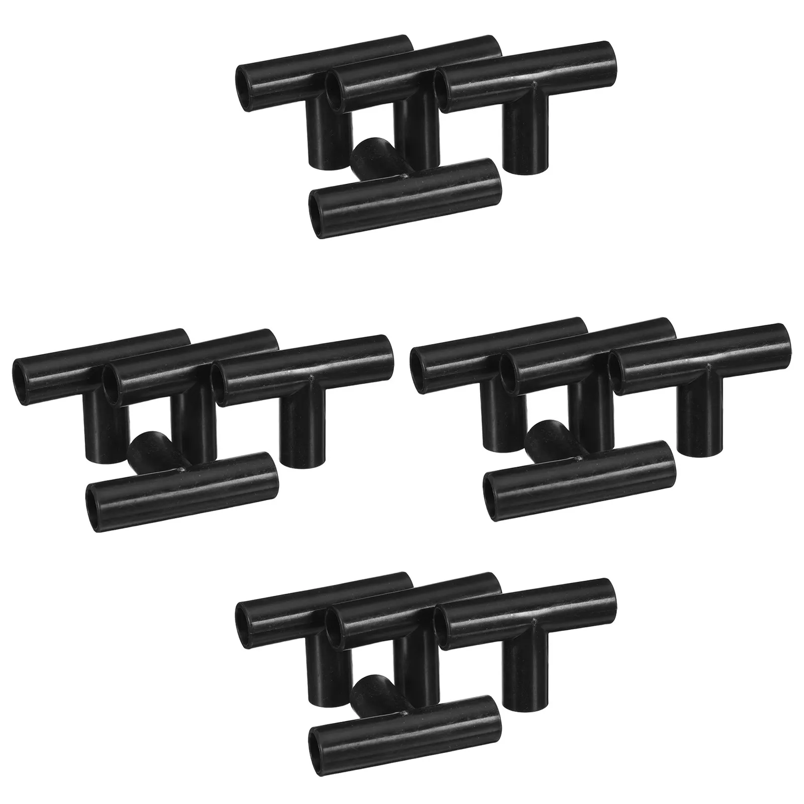 

20Pcs Closet Buckle Connectors Reinforced 11Mm Plastic T-Joint Fittings for Shoe Rack Wardrobe Frame Modular Storage Shelf