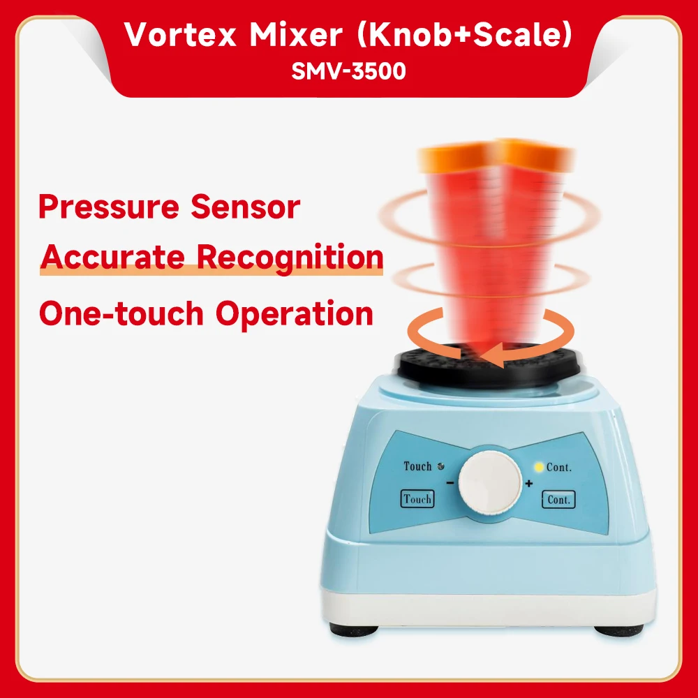 Continuous Portable Lab Vortexs-Mixer Mini Hand Mixer Lab Instrument with Factory Price