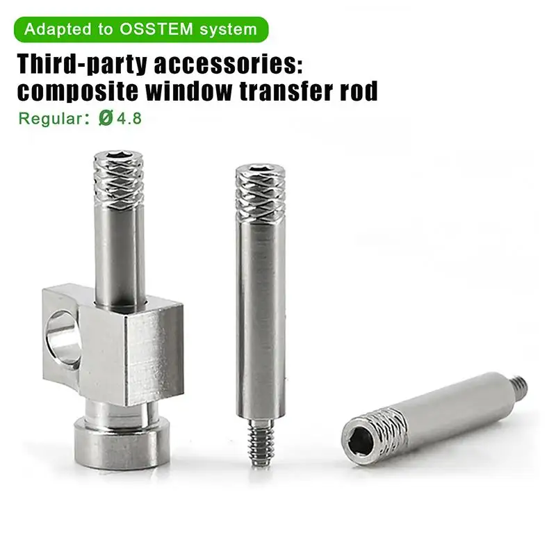1set Titanium Composite Transfer Comping Multi-unit Tray Combination Rod Dental Basic Instrument For Dental Implant Replacement