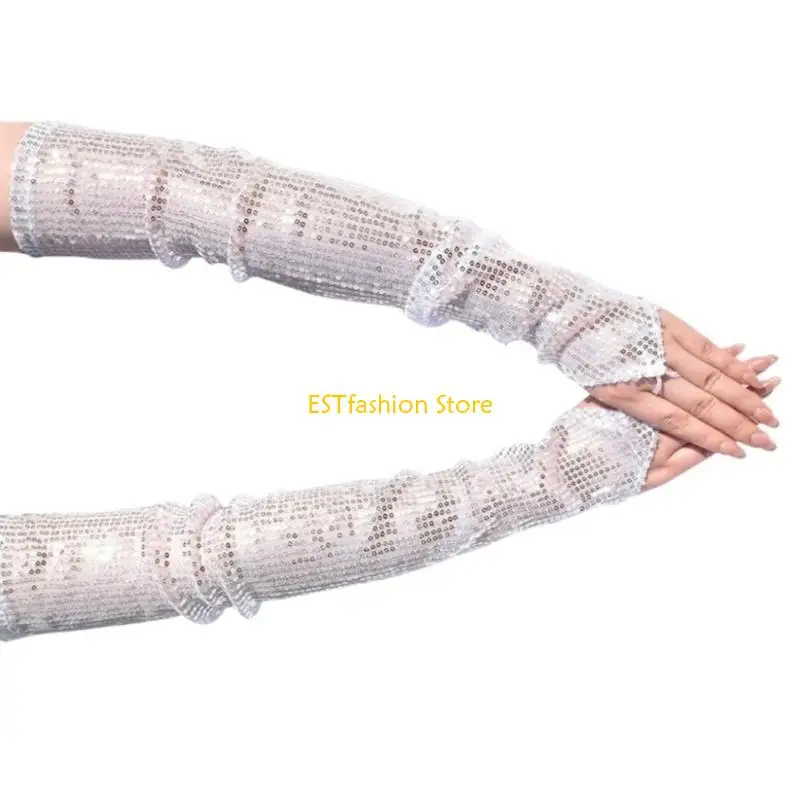 Y5GC Black Finger Hook Gloves Halloween Celebration Essential Cosplay Festivity Tool
