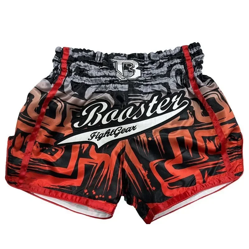 

Original Training Muay Thai Gym Fighting Shorts Fitness Combat Sports Pants Embroidery Style Boxing Shorts Sweat Pants