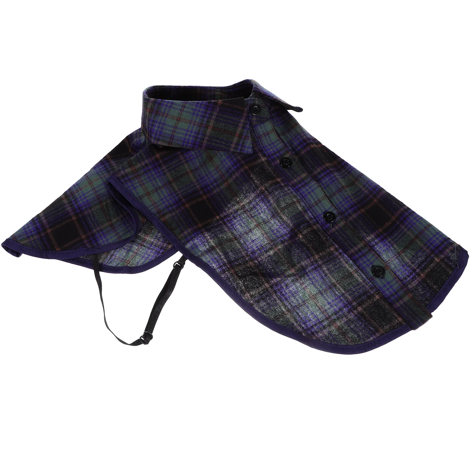 여성 블라우스 스웨터 유니폼용 탈부착 가능한 가벼운 면 소재 하프 셔츠 페이크 칼라