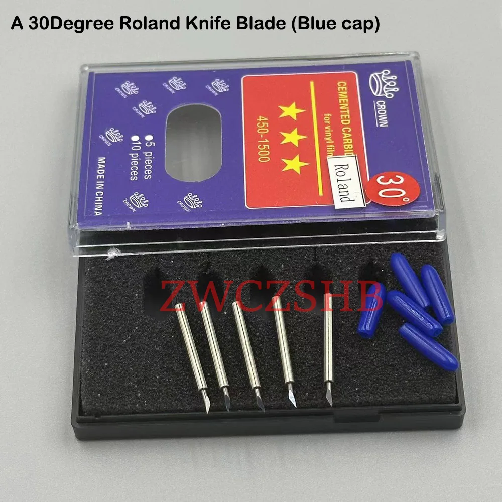 10PCS Roland Schneiden Plotter Messer Klinge 30/45/60 Grad Hartmetall Klinge Für Roland XC540 SP540 VP300 VP540 VS420 BN20 – Detail 6