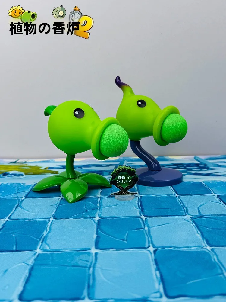 Juguetes Plantas vs. Zombis: Lanzador de Guisantes de Sombra, Lanzador de Guisantes de la Edad de Hielo, Lanzador de Guisantes de Fuego, Hongo Gigante, Sandía de Nieve
