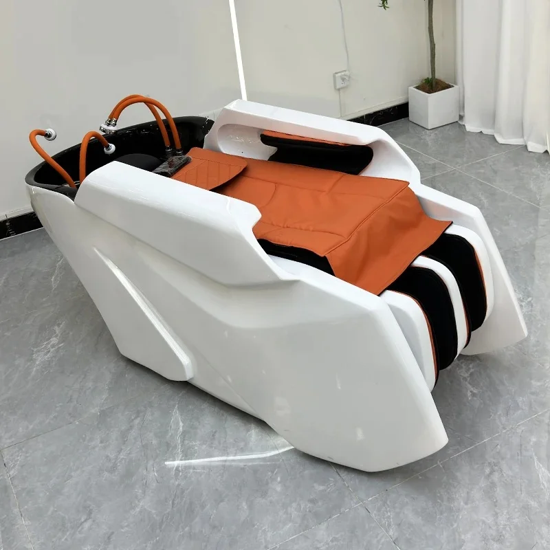 Electric Hair Washing Unit Modern Design Massage Shampoo Chair for Hair Dressing