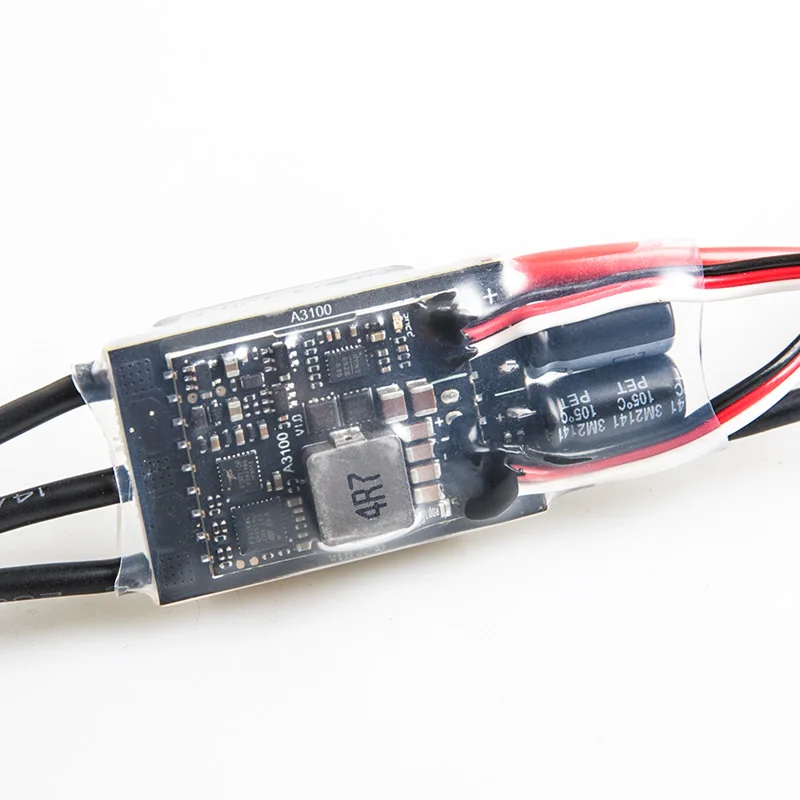 RhinoESC 미니 콤프 크롤러, ESC AM32 80A, 2-8S BEC, 5.2 ~ 8.2V 전자 속도 컨트롤러, RC 자동차용 USB 링크 1 개, 무료