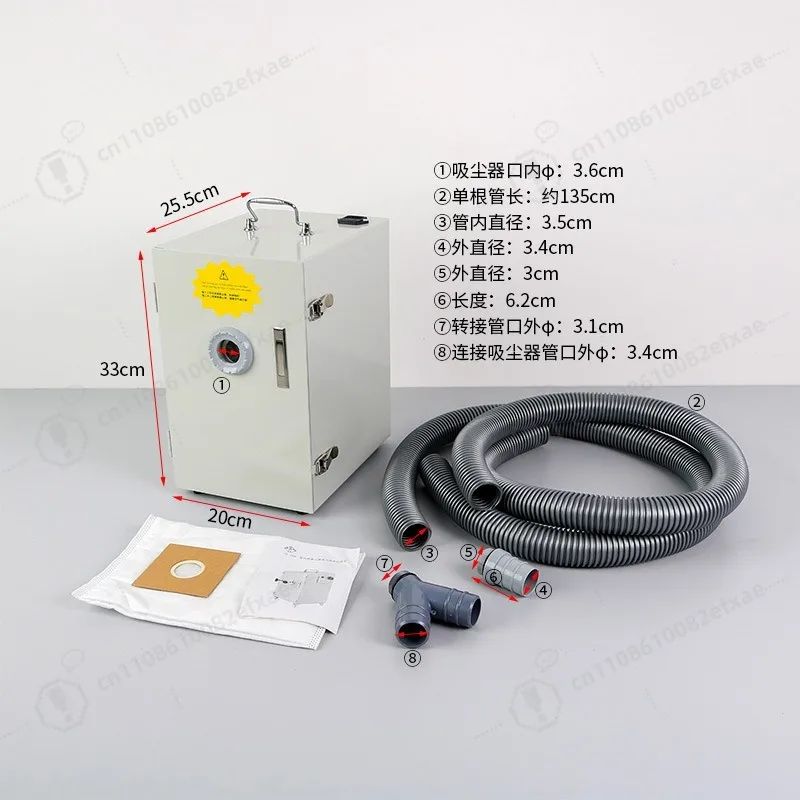 Vacuum cleaner single hole double hole vacuum cleaner mechanic high power numerical control double impeller vacuum cleaner