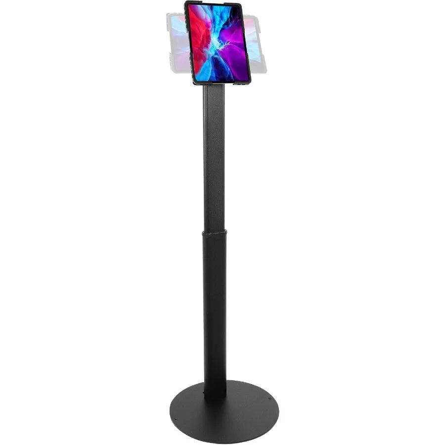 Mount-It! Anti-Theft Universal Tablet Floor Kiosk, Height Adjustable