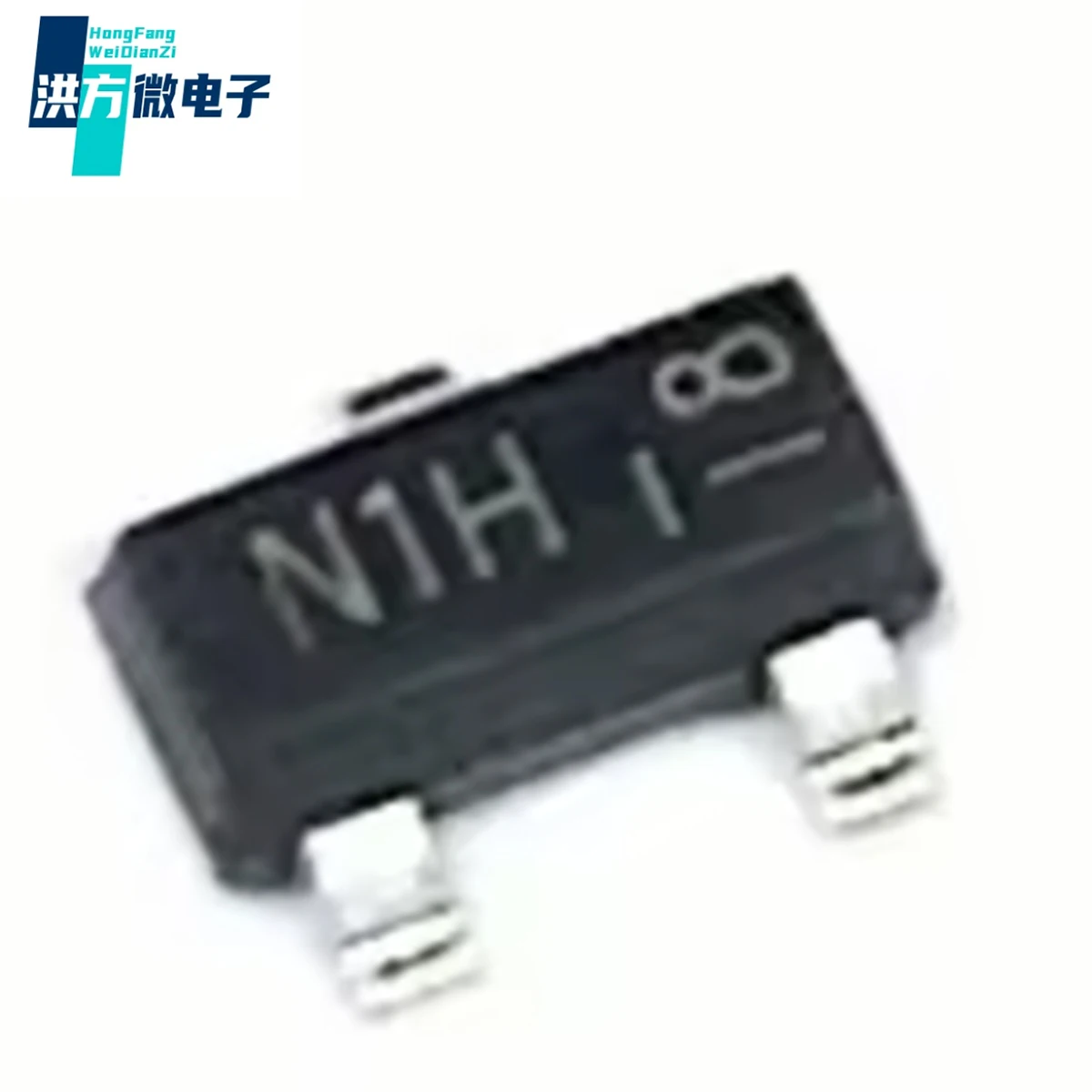 10pcs/100pcsOriginal MOSFET N-Channel DMN10H220L-7 SOT-23 100V 1.4A 1.3W Marking N1H