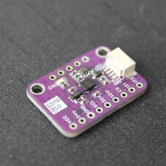 LSM6DSO module, six-axis sensor module, three-axis acceleration, three-axis gyroscope, high-performance attitude
