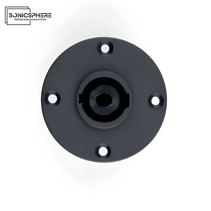 

Прочный разъем для громкоговорителя SonicSphere, профессиональный 4-ядерный быстрый замок, круглый электронный соединительный элемент, аксессуары для динамиков