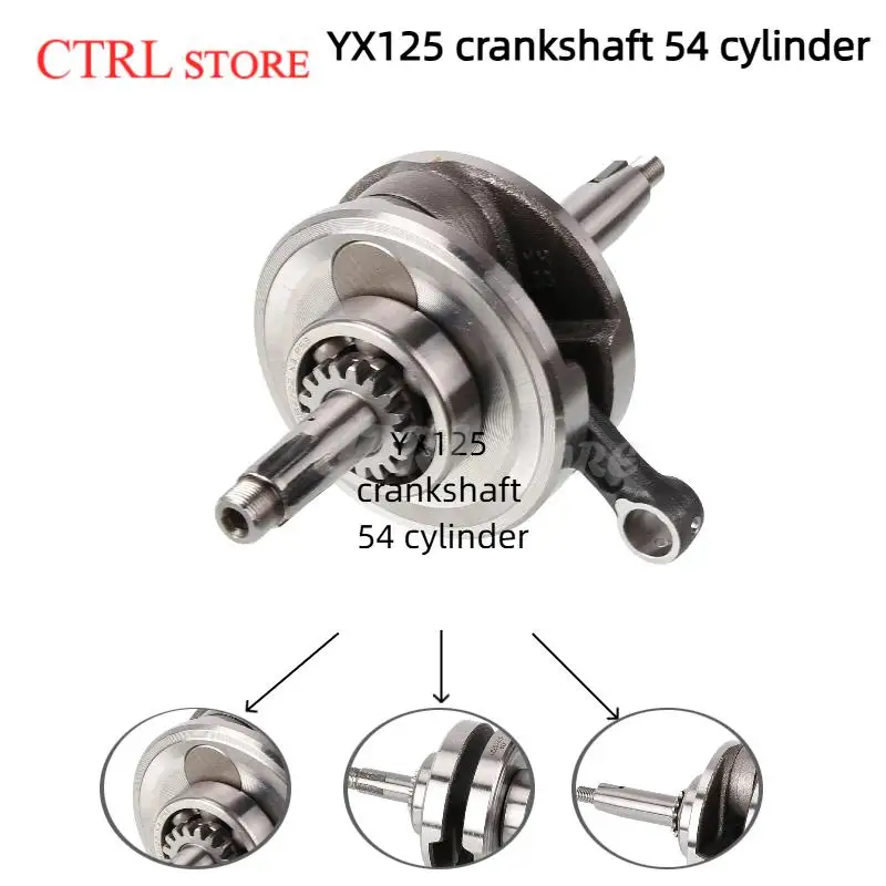 

4-Stroke Engine Compatible Ps SH Ses Pantheon125 Nes High-Quality Crankshaft For Honda Dylan125 SH125 Fes