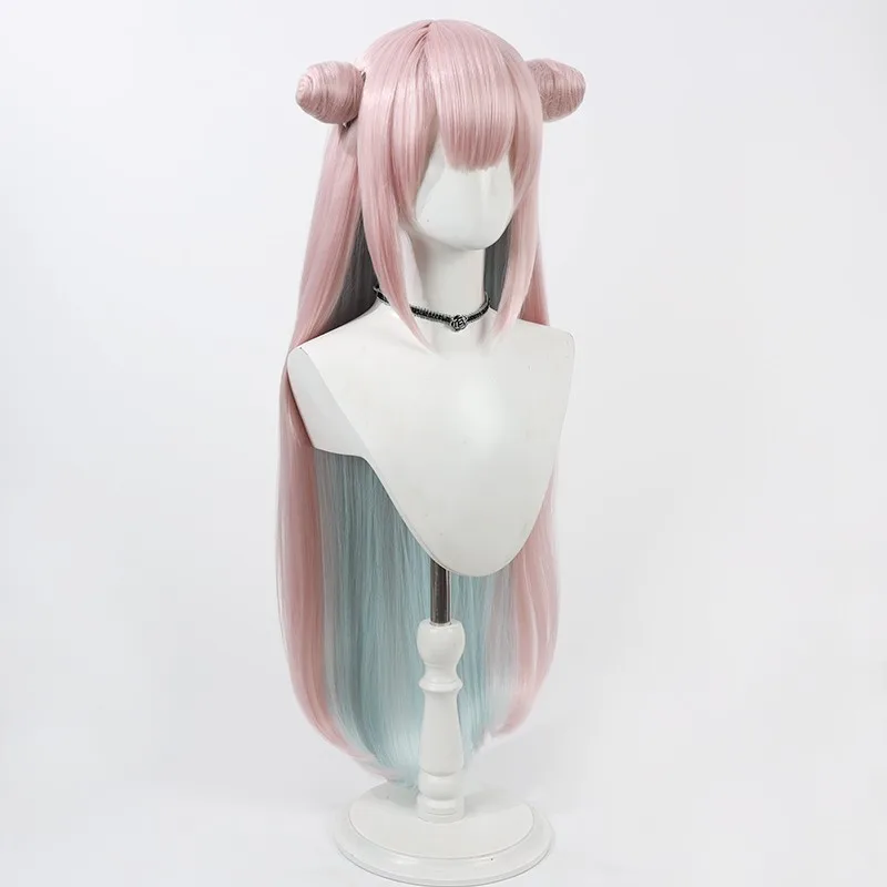 The Magical Girl and The Evil Former Enemy Shinmori Byakuya cosplay wig heroine detachable buns Halloween gift