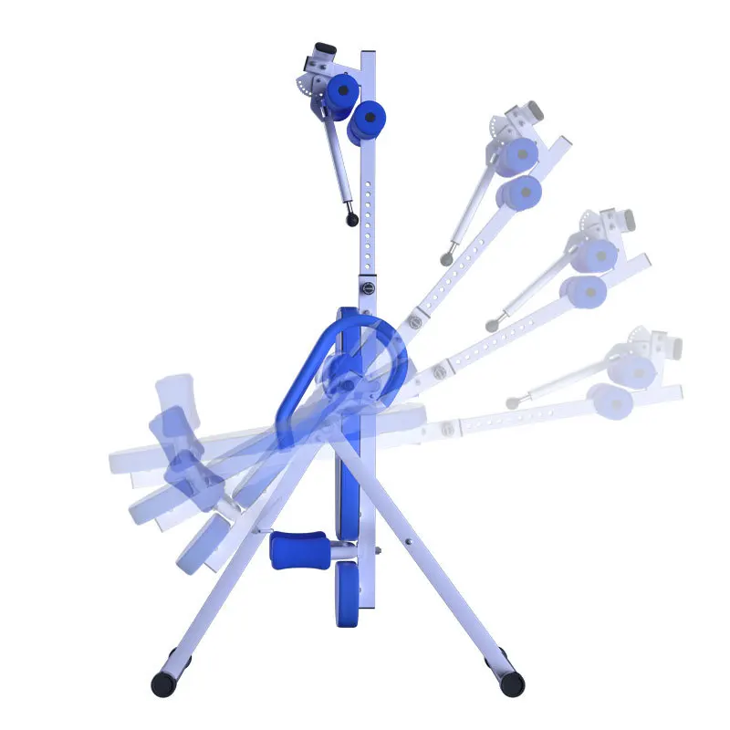 Table d'inversion multi-lourde avec repos de sauna réglable et ceinture de protection, civière dorsale, machine pour le dos, instituts de thérapie, oto