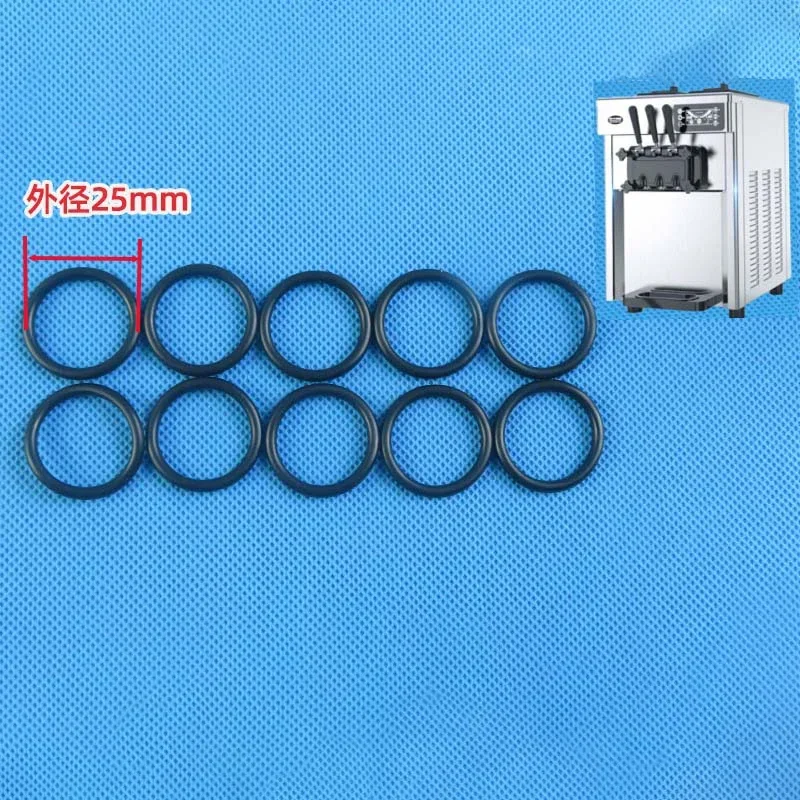 15PCS Replacement For Donper Ice Cream Machine Seal Ring Accessories Ice Cream Machine Spare Parts Soft Serve