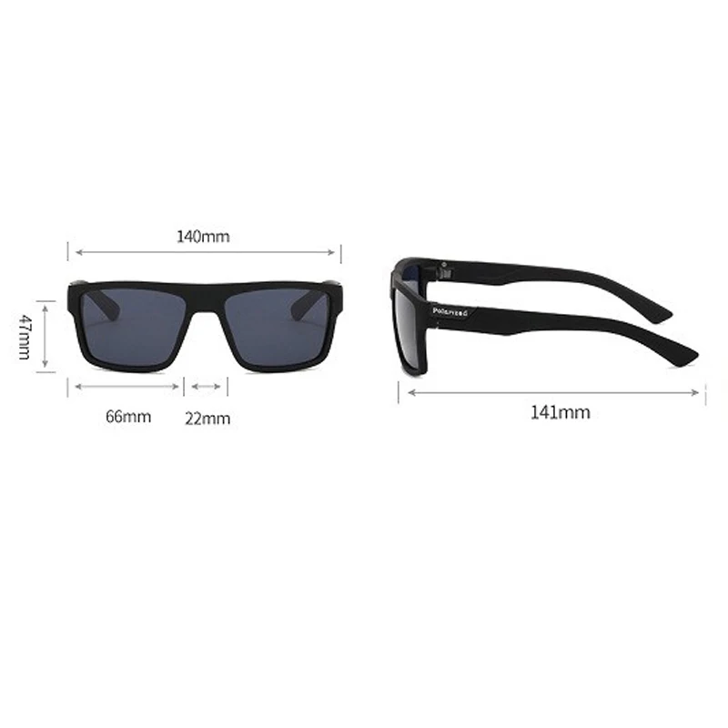 Lunettes de soleil polarisées pour hommes, lunettes de cyclisme, sports de plein air, à la mode et mieux connaître, haute qualité