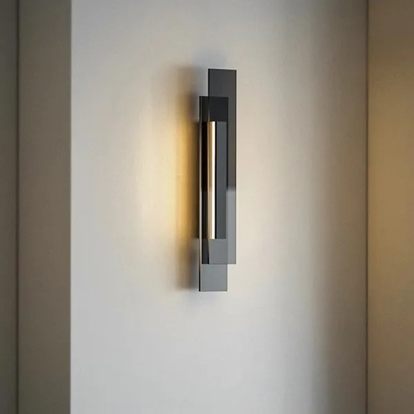 Nordic Modern Bedroom Beside Wall Lamps Mirror Electroplated Glass Light Fixture Staircase Led Illumination Hotel Aisle Lighting